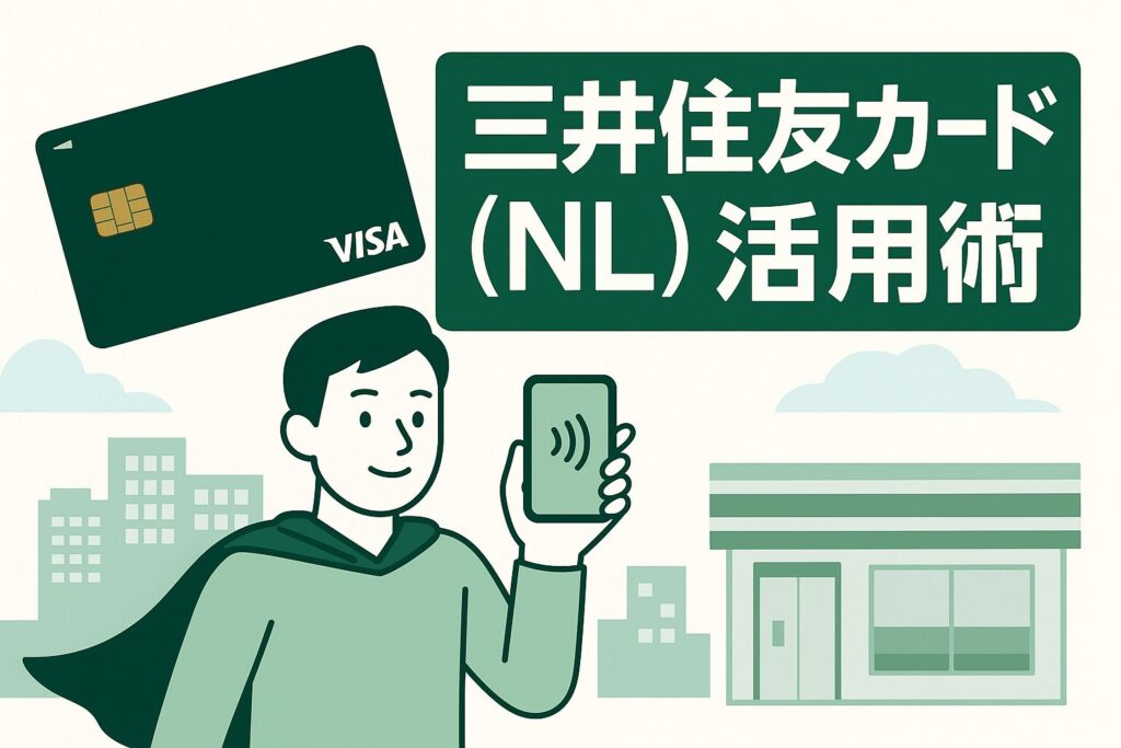 タッチ決済やVポイントの使い方を実体験で解説。日常の支払いをもっとお得にする三井住友カード（NL）の活用法。