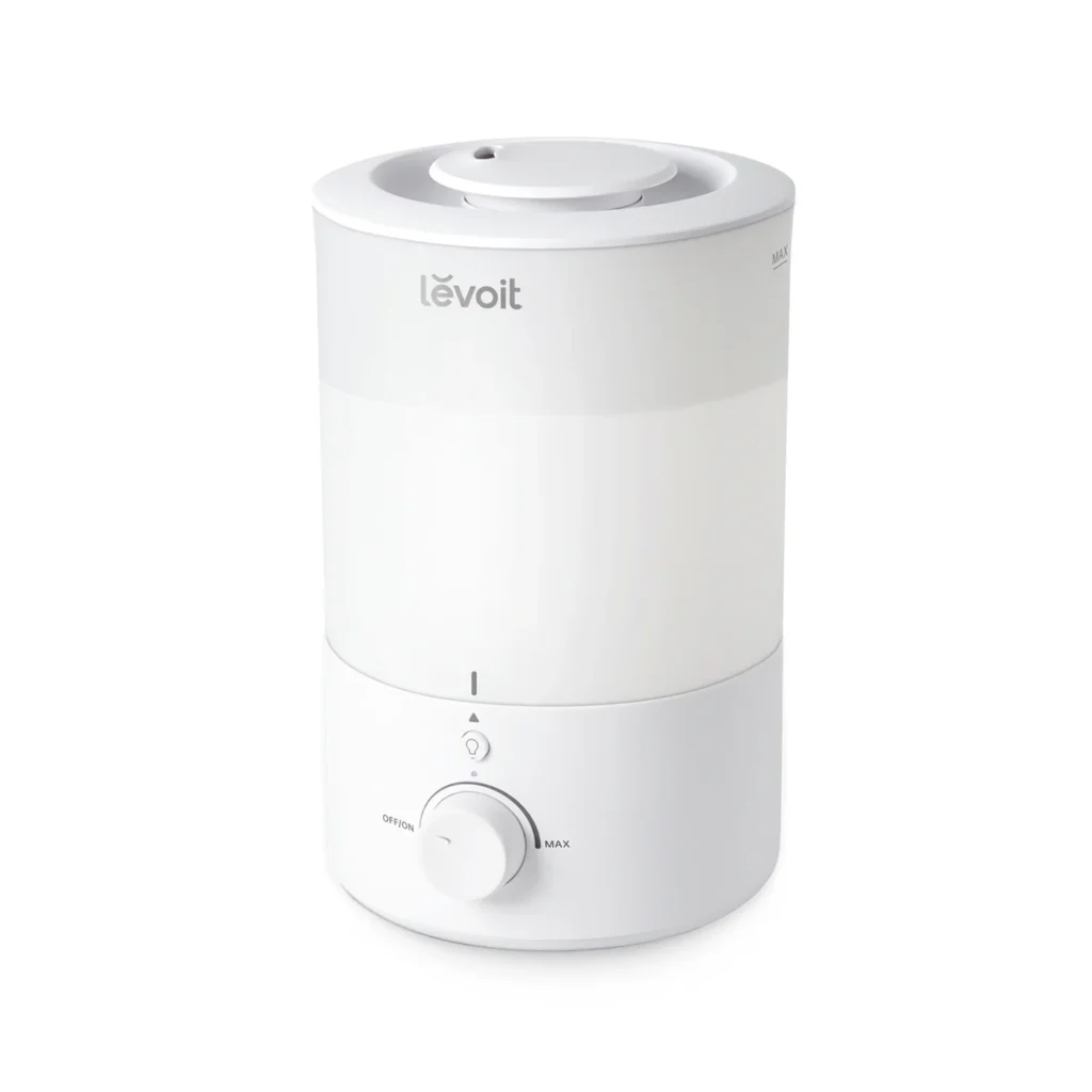 静音性とシンプル操作を重視した、家庭用の超音波式加湿器