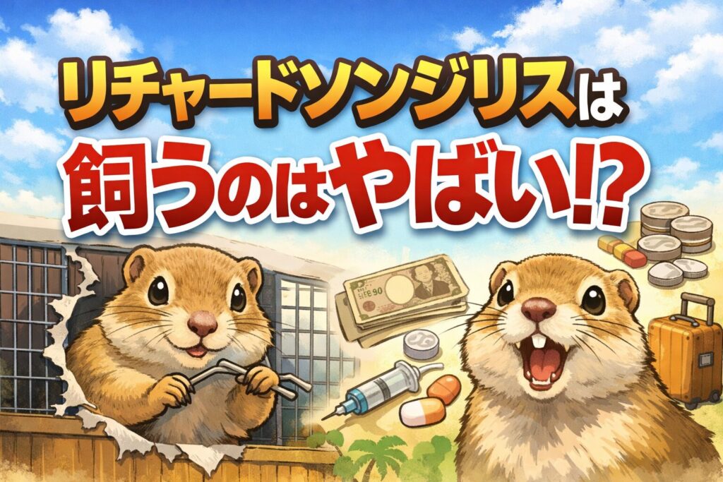 可愛いだけで飼うと後悔するかもしれません。 脱走・噛む・発情期・病気・医療費まで、 実際に飼ってわかった「やばい現実」を正直にまとめました。