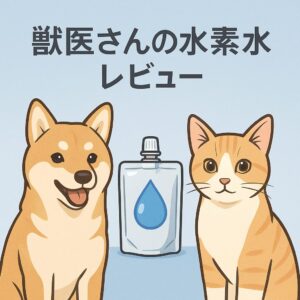 犬猫用水素水の特徴をわかりやすく紹介