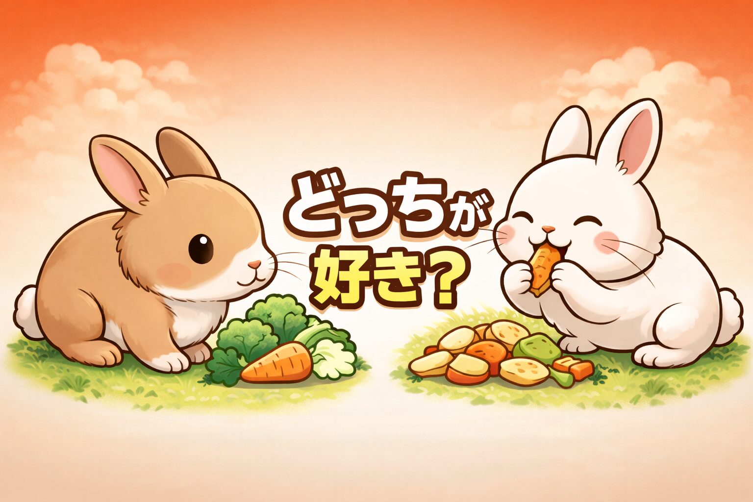 生野菜と乾燥野菜