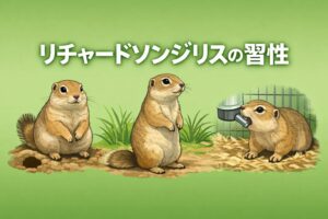 飼育前に知っておきたい行動と性質