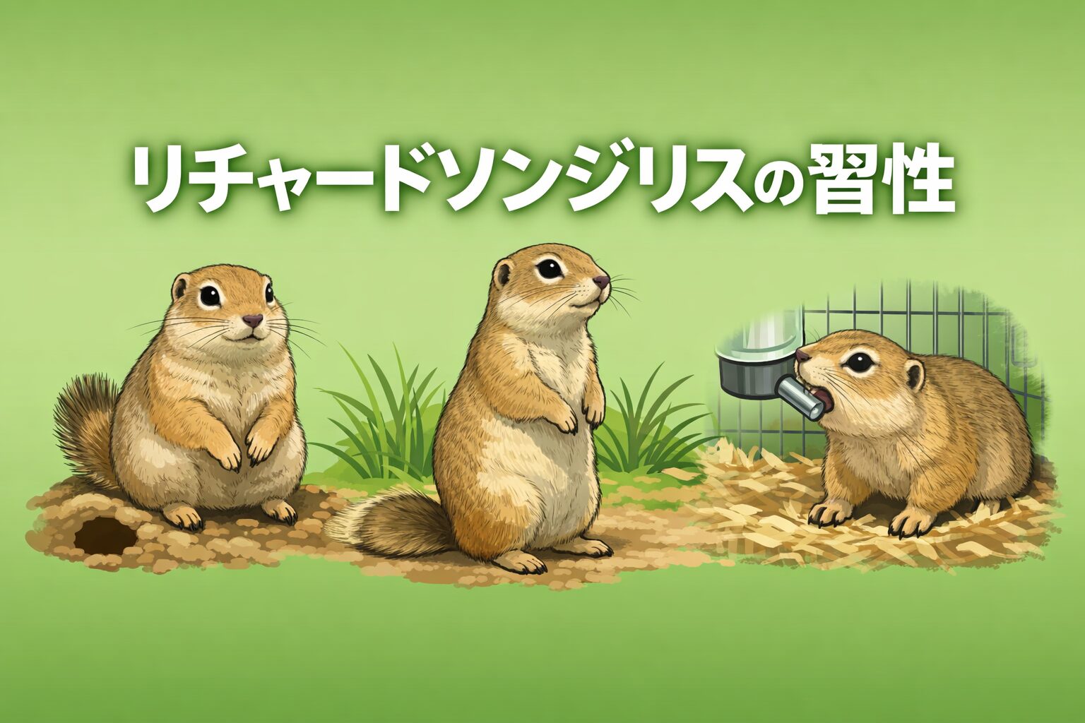 飼育前に知っておきたい行動と性質