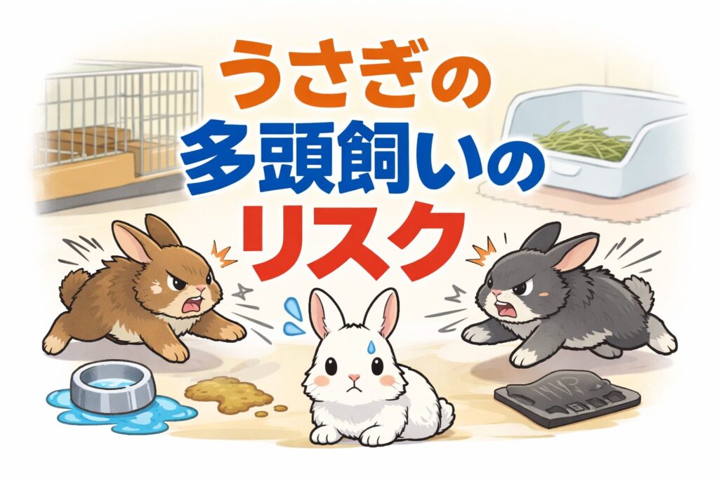 オス同士・未去勢は特に注意